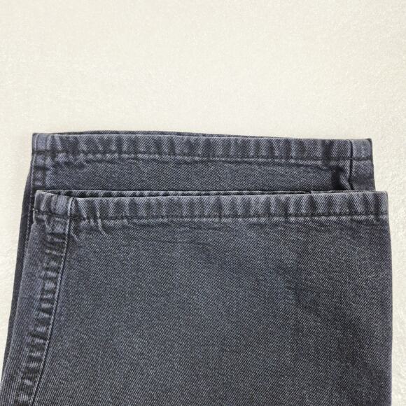 Hugo Boss Alabama Men’s Jeans 38x32 Black Denim 100% Cotton Vtg Made in Italy - Picture 11 of 14